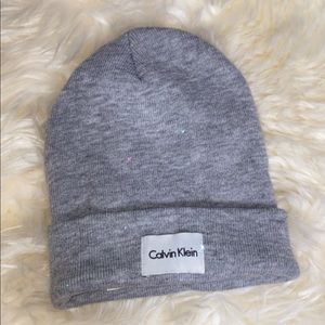 Calvin Klein beanie grey